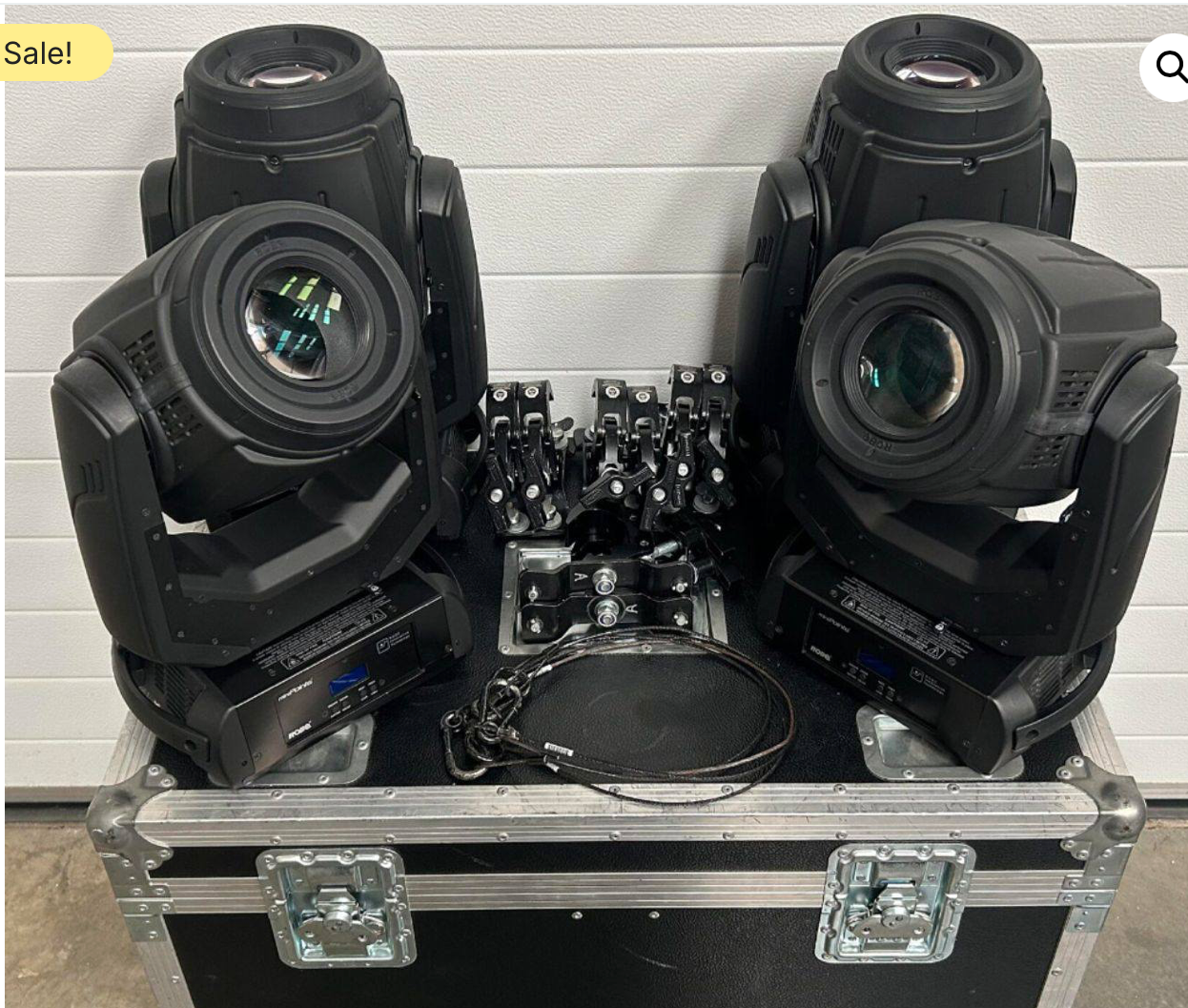 USATO 4 × Robe Lighting MiniPointe – Moving Head Beam / Spot / Wash