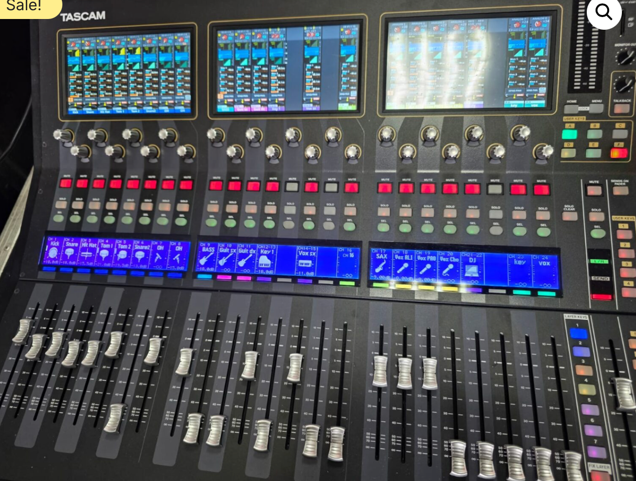 USATO Tascam Sonicview 24