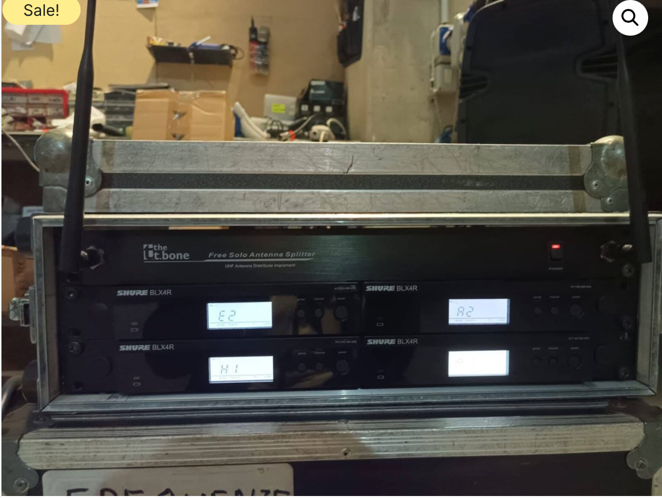 USATO 4 Canali Shure blx4r – inclusa spedizione – Setup Wireless Pronto al Tour USATO