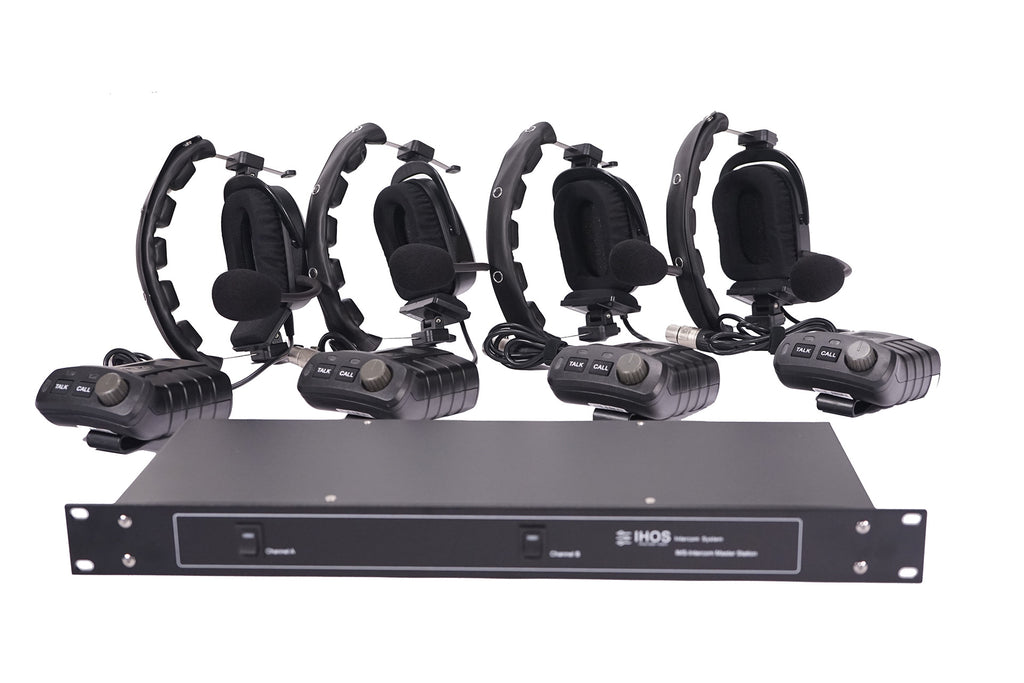 Set interfono a 4 canali