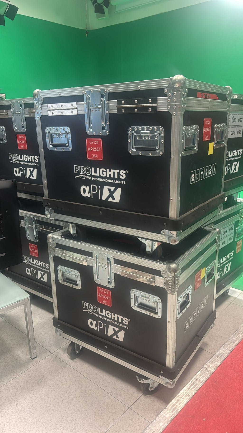 50 MQ LEDWALL OUTDOOR P4.8 apix4 PROLIGHTS&nbsp;