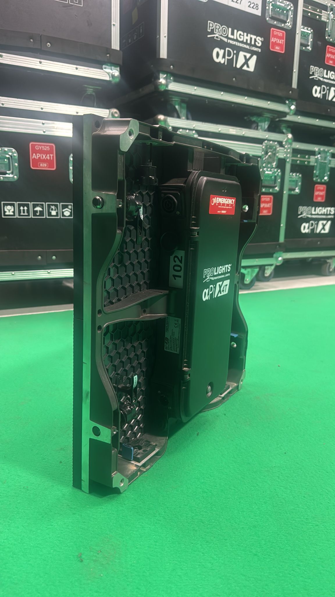 50 MQ LEDWALL OUTDOOR P4.8 apix4 PROLIGHTS&nbsp;